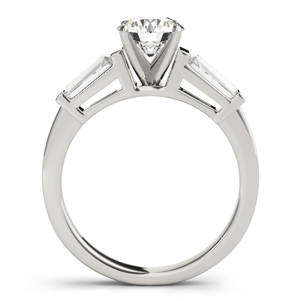 Baguette Diamond Engagement Ring
